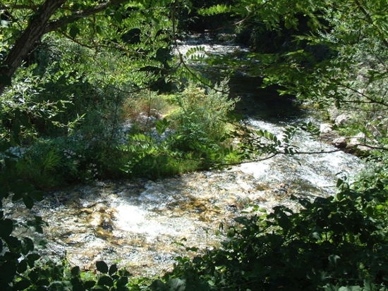 La luce gioca con l''acqua